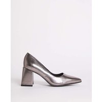 Croc Heeled Shoe E Fit