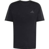 3 Stripes T Shirt Black Grey S34 37