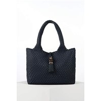 Saskia Large Woven Tote ONE