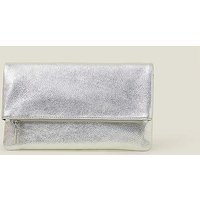 Leather Fold Over Clutch ONE