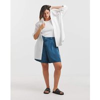 Mid Denim Bermuda Shorts MID