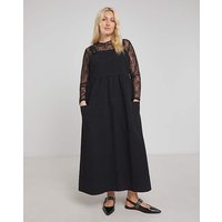 Covered Buckle Dungaree Dress