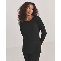 Thermal Brushed Fleece Long Sleeve Top