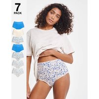 7 Pack Full Fit Brief Floral 8 10