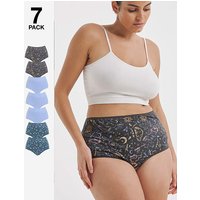 7 Pack Full Fit Brief Star Print 8 10