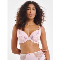 Sophia Padded Plunge Bra Multi Coloured