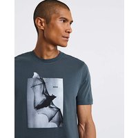Bat Graphic T Shirt