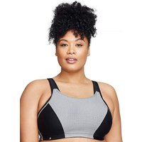 1166 Sport Bra Black Grey