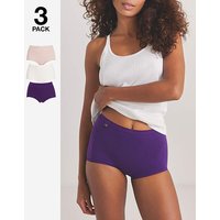 3Pk Basic Maxi Knicker Mix MIX