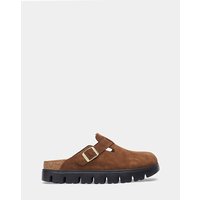 Boston Chunky Suede Leather Dark