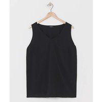 V Neck Woven Vest JD Williams