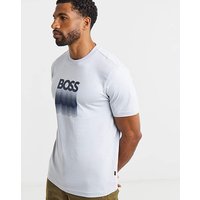 Stack Logo T Shirt Light Grey