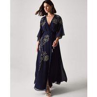 Skyla Floral Maxi Wrap Dress