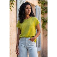Buttoned Back Shell Top