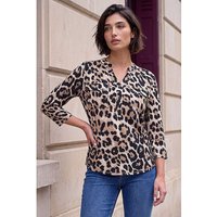 Animal Button Top