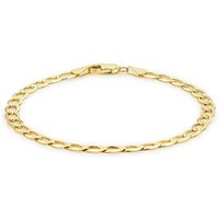 9 Carat Flat Curb Bracelet