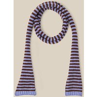 Sage Stripe Skinny Scarf ONE