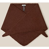 Taya Knitted Triangle Scarf ONE