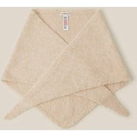 Taya Knitted Triangle Scarf ONE
