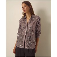 Seema Long Sleeve Sequin Shirt