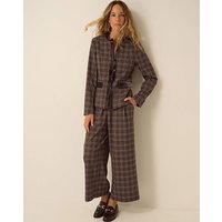 Gracie Check Print Jacket