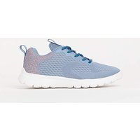 Lace Up Trainers EEE Fit Light Blue