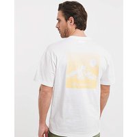 Butte Graphic T Shirt White