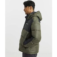 Pike Lake II Hooded Jacket Khaki Black
