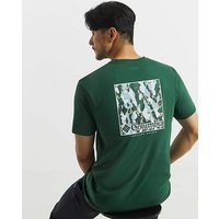 North Cascades T Shirt Forest Green