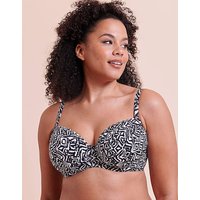 Swim Wild Horizon Bikini Top Print