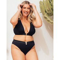Siren Seas Plunge Bikini Top 38J JJ