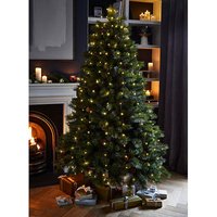 Cascading Tree Lights Warm