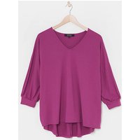 Oversized Top Violet