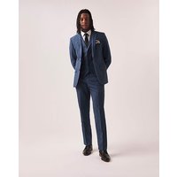 Striped Linen Suit Trousers 50R