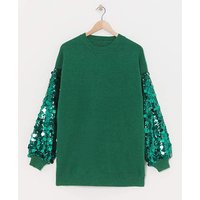 Disk Sequin Sleeve Jumper 16 18