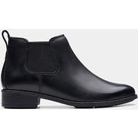 Clarks Havisham Top Leather Chelsea Ankle Boots