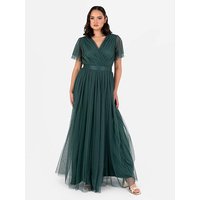 Faux Wrap Dress