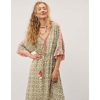 Elma Print Midi Beach Dress