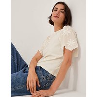 Mel Sleeve Jersey T Shirt