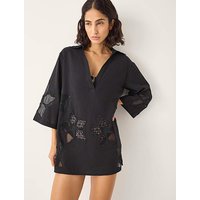 Joanna Cutwork Beach Shirt