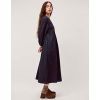Remy Pintuck Denim Midi Dress
