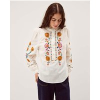 Emmy Embroidered Long Sleeve Top