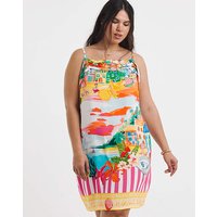 Printed Shift Dress