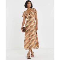 Print Midi Tea Dress