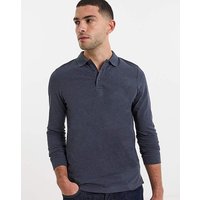 Long Sleeve Pique Polo