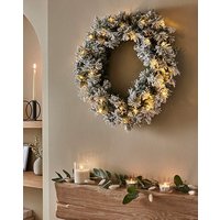 Aspen Pre Lit Wreath