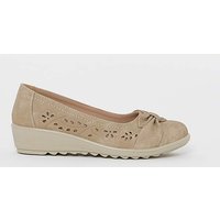 Wedge Ballerinas E Fit