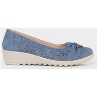 Wedge Ballerinas EEE Fit