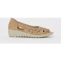 Peep Toe Sandals EEE Fit