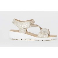 Printed T&C Sandals E Fit